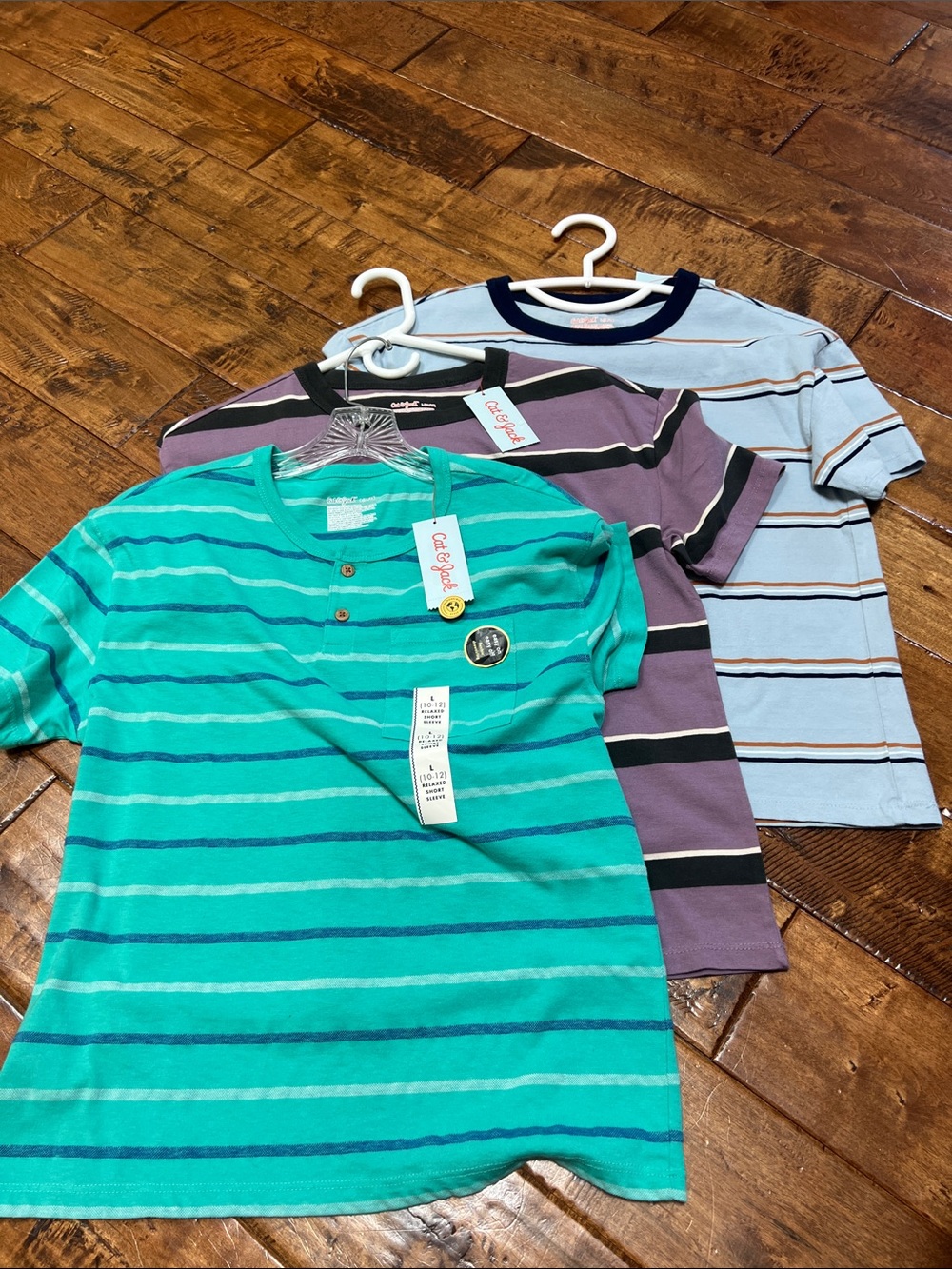 Cat & Jack Kids's 3 piece shirt. New. Size 10/12